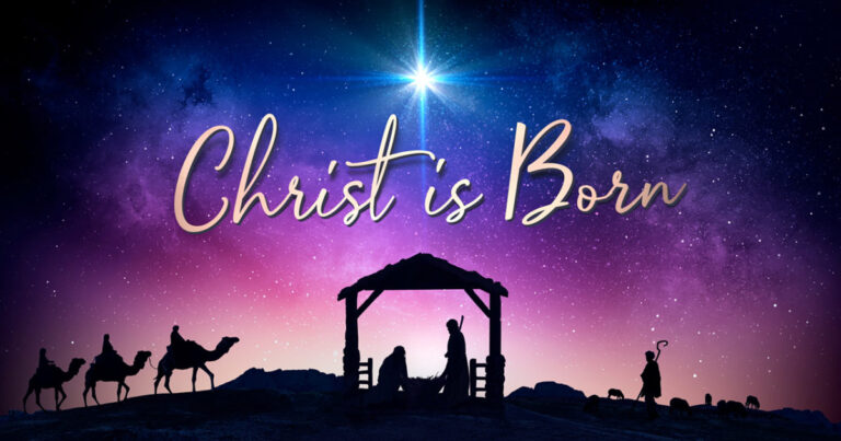 Christmas Night Nativity Christ is Born Still LSM HD